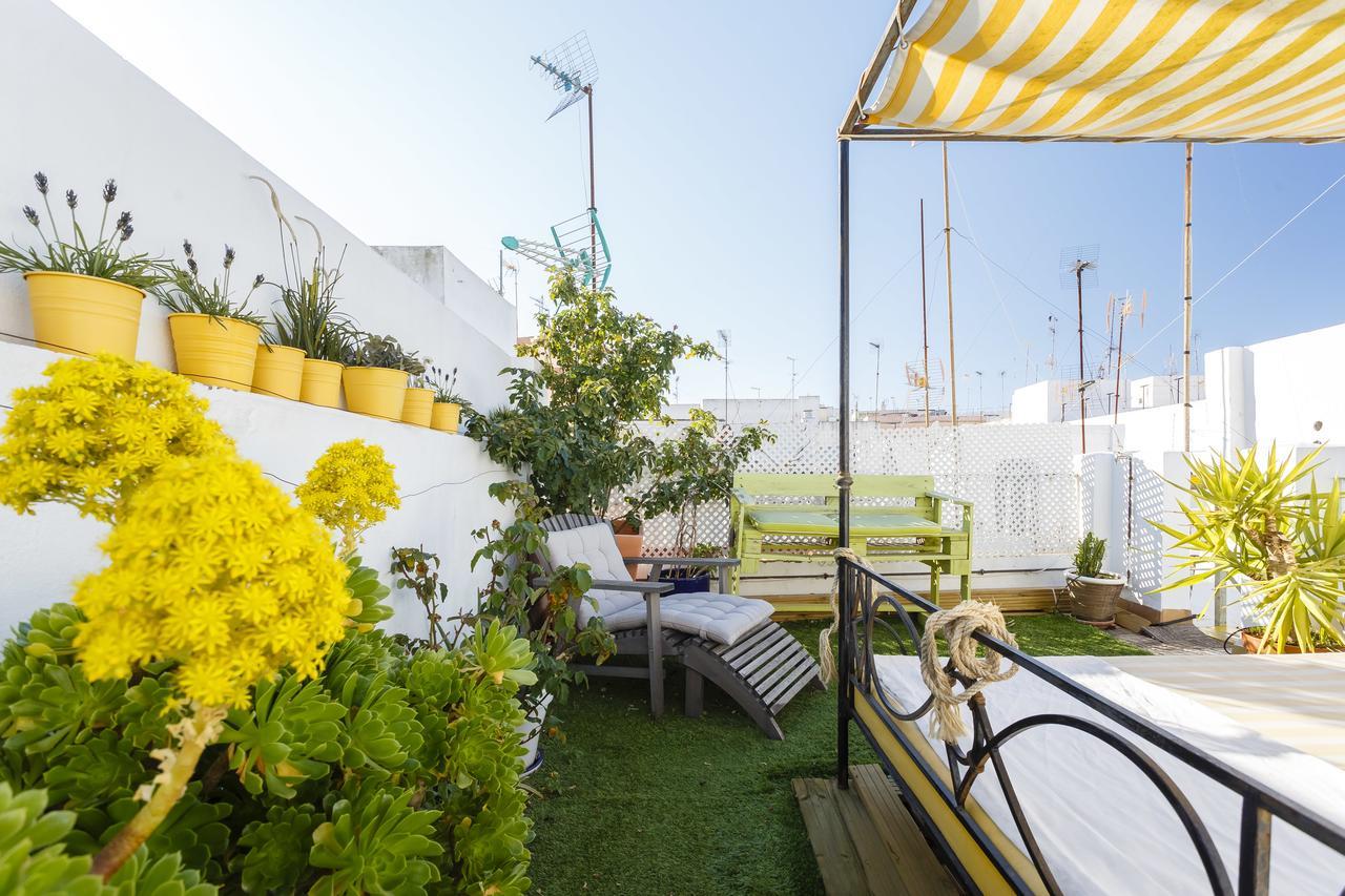 Atico El Bohemio Flamenco Apartman Cádiz Kültér fotó